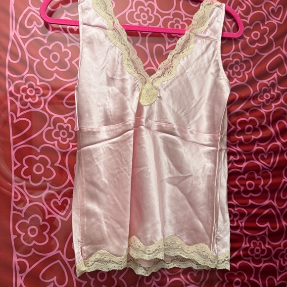 Gold Hawk Pink Lace Cami - Picture 6 of 6